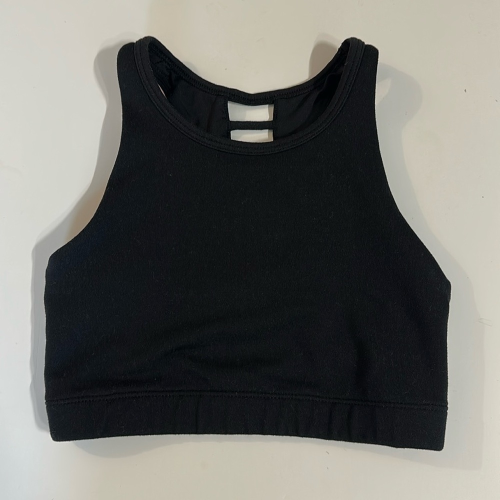 Z by Zella girls sports bra black size small (7/8)